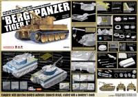 6850 1/35 s.Pz.Abt.508 Demolition Charge Layer Bergepanzer Tiger I Tiger I Mid Production w/ Zimmerit