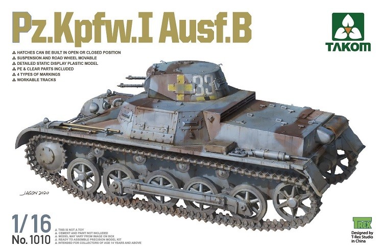 1010 1/16 Pz.Kpfw.I Ausf.B