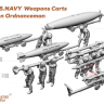 N03-198 1/350 загрузка оружия и боеприпасов авианосца США
