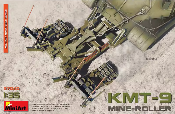37040 1/35 KMT-9 Mine Roller T-55, T-62, T-64, T-72, T-80, T-90, BMR-1, BMR-2, BTS-4