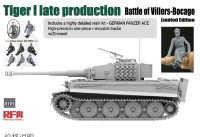 RM-5101 1/35 Tiger I Late Battle of Villers-Bocage (фигурка+траки+циммерит)