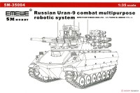 1/35 35004  Russian Uran-9 Combat Multipurpose Robotic System (СМОЛА)