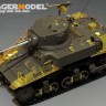 PE35934 WWII US M3 Stuart light tank basic (Gun barrel ，atenna base include）（For TAMIYA 35360）