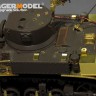 PE35934 WWII US M3 Stuart light tank basic (Gun barrel ，atenna base include）（For TAMIYA 35360）
