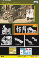 6336 1/35 Kübelwagen Ambulance w/German Medical Team
