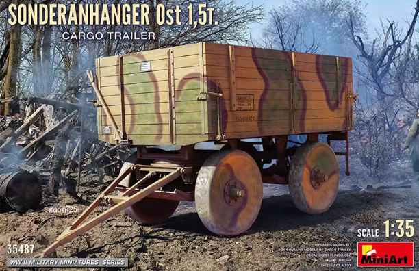 Miniart 35487 1/35 Eastern Special Trailer 1,5t