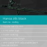 Аэрограф Harder & Steenbeck 212815 HANSA 281, черный, сопло 0.2 мм, бачок 2 мл,
