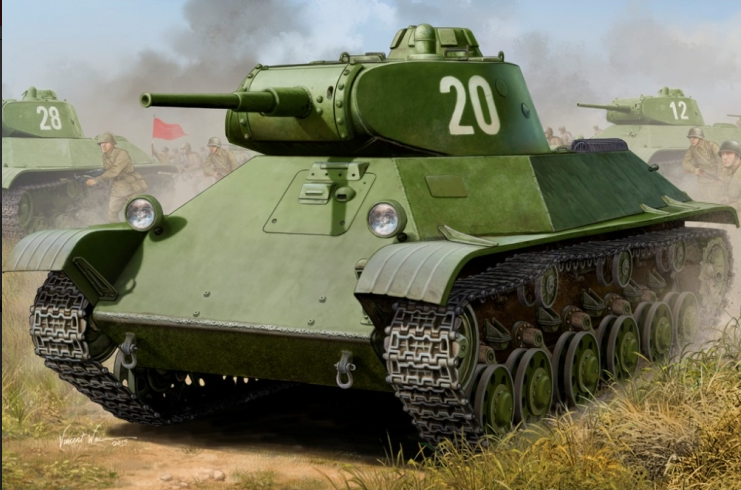 83827 1/35  Russian T-50 Infantry Tank