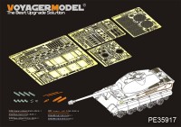 PE35917 WWII German King Tiger Initial Version Basic（For TAKOM 2096）