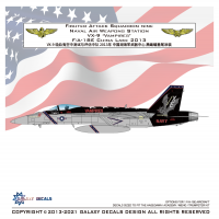G72023 1/72 VX-9 Vampire Air Test and Evaluation Squadron 2013 Black Bat