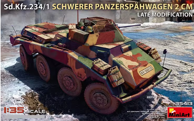 Miniart 35413 1/35 Sd.Kfz.234/1 Schwerer