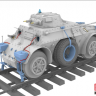 MM-35011 1/35 Итальянский железнодорожный бронеавтомобиль AB40
