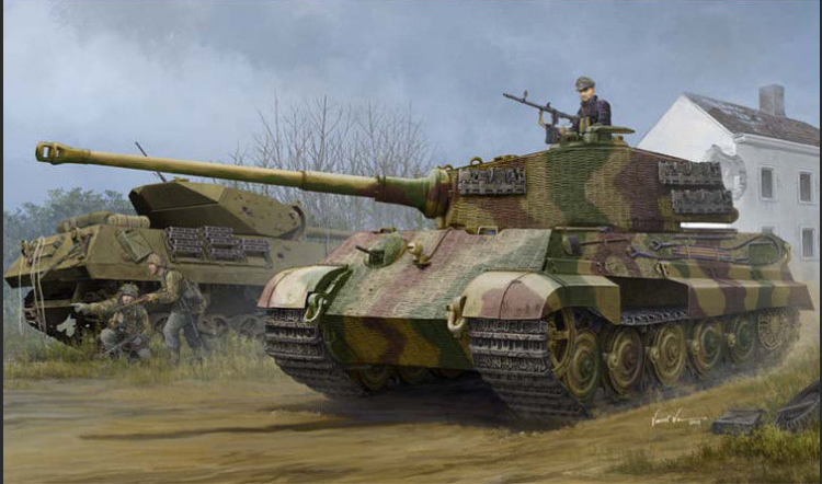 84531 1/35 Panzerkampfwagen VI Tiger II Heavy Tank 