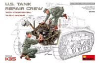35461 1/35 U.S. Tank Repair Crew w/Continental W-670 Engine
