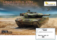 VS720016 1/72 танк "Леопард" 2A7V