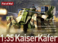UA35043 1/35 "Fist of War" Немецкий шагоход Sdkfz 553 Kaiserkafer с Gerat 58