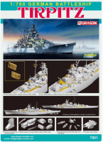 7081 1/700, линкор ВМС Германии Тирпиц,