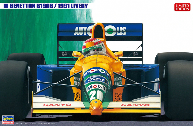 20713 1/24 Benetton B190B / 1991 Livery Limited Edition