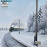 NM-3504 1/35 Железнодорожное полотно и столбы (СССР)