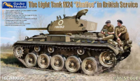 16GM0035  1/16, британский лёгкий танк M24 Chafé времён Второй мировой войны.