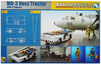 sw-48003 1/48 MD-3 Navy Tractor with 3 figures
