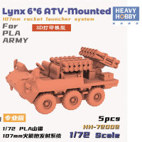 HH-72002 1/72 Lynx 6*6 ATV-Mounted 107mm Rocket Launcher System For PLA Army