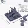 350301 1/35 Браунинг M2.50 с металлическим стволом 