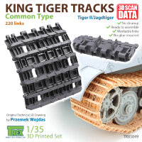 TR85049 1/35 Траки 3-D на Tiger II 