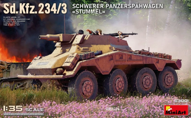  Miniart 53001 1/35Sd.Kfz.234/3 Stummel