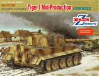 Dragon 6700 1/35 SdKfz 181 PzKpfw VI Ausf.E Tiger I Mid-Production with Zimmerit