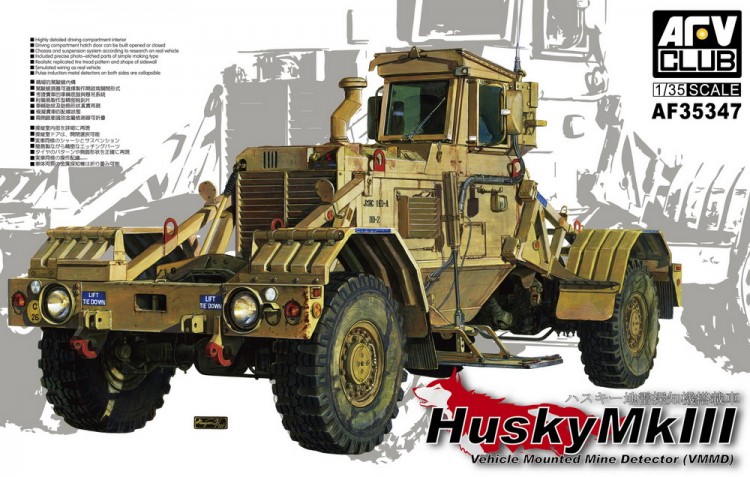 AF35347 1/35 Husky Mk III Vehicle Mounted Mine Detector (VMMD)