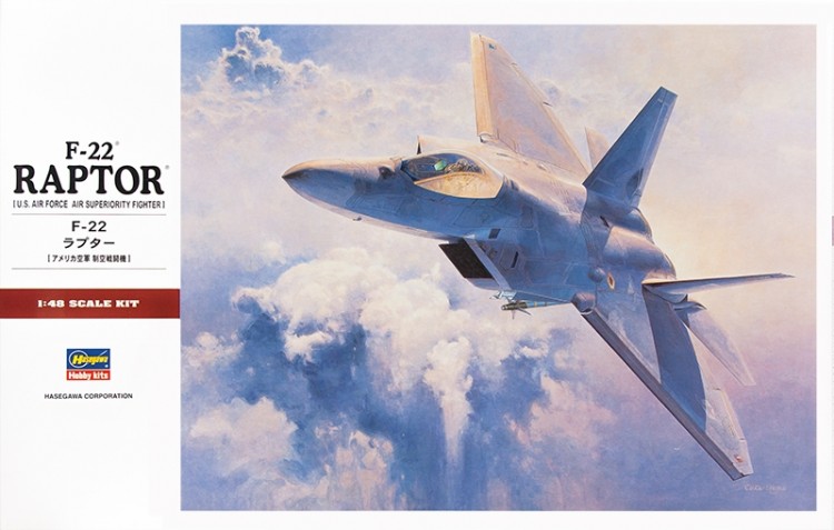 07245 1/48 F-22A Lockheed Martin, Raptor 