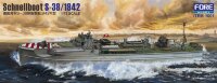 1/72 1001 ВМС Германии торпедный катер S-38 1942 