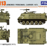 FOREART R5901 1/35 Бронетранспортер M113 Армии обороны Израиля, 1973 год