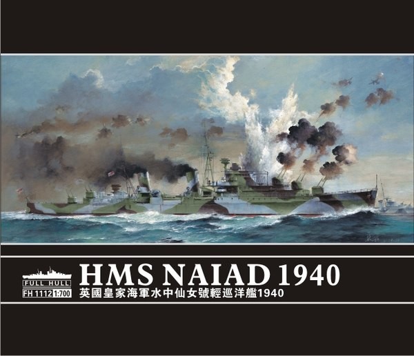 FH1112 1/700 HMS Naiad Light Cruiser