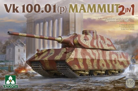 2156 1/35 Vk 100.01(p) Mammut 2 in 1