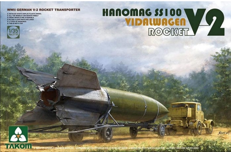 2110 1/35 Hanomag SS100 V-2 Rocket Transporter