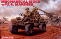 3317 1/35 Mechanical Mule w/U.S. Marines 'Nam' Series