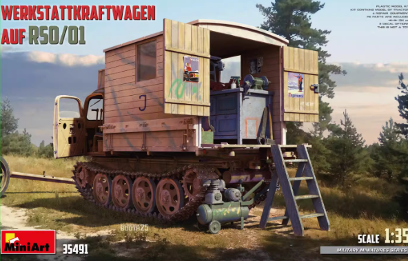 MiniArt 1/35 Мастерская  RSO/01 35491