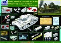 CB35146 Bronco Models 1/35 Танк Infantry Tank Mk. III “Valentine” Mk. XI (OP) 