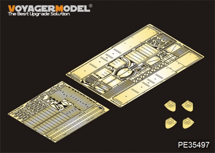 PE35497 Modern Iraqi T-55 Enigma MBT Fenders (For TAMIYA 35324)