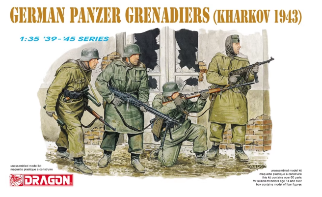 6059 1/35 German Panzer Grenadiers Kharkov 1943