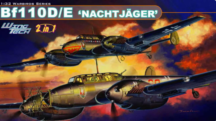 3210 1/32 Messerschmitt Bf 110D/E