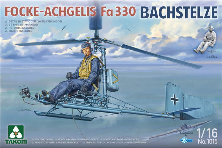 1015 1/16 Focke-Achgelis Fa-330 Bachstelze