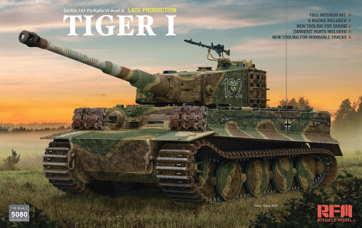 RM-5080 1/35 Sd.Kfz.181 Pz.Kpfw.VI Ausf.E Tiger I (интерьер)