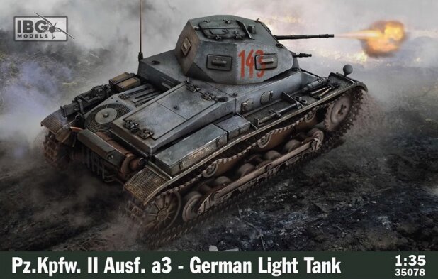35078 1/35 Pz.Kpfw. II Ausf. a3 German Light Tank