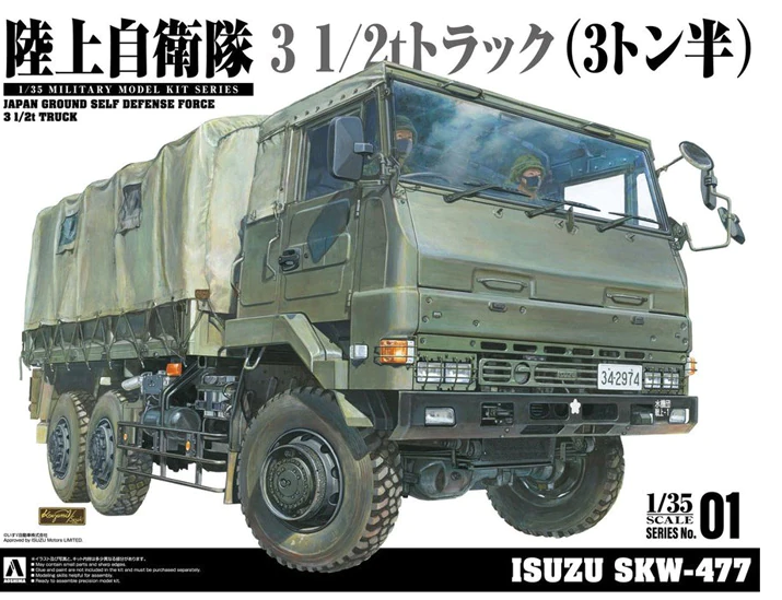 05890 1/35 JGSDF 3 1/2t truck (Isuzu SKW-477)