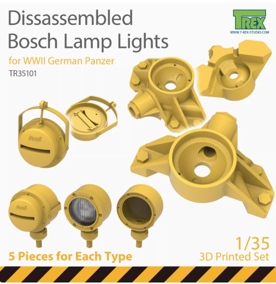 T-Rex 35101 1/35 Bosch версия для разборки фар 3 стиля по 5 штук