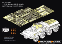 PE351336 1/35 WWII German Sd.Kfz 234/4 For DRAGON 6221