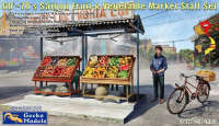 35GM0122 1/35 60'-70's Saigon Fruit & Vegetable Market Stall Set